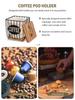 Leeseph Cestello per capsule di caffè Porta capsule di caffè Contenitore per filtri di caffè Cestello Portafiltro di caffè con coperchio