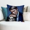 HHannibalsS TV Anime Celebrity Merchandise AllMatch Printed Pillow Case Sofa Car Office Room Decoration Protector