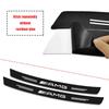 1pcs Carbon Fiber Car Trunk Rear Bumper Sticker Guard Plate Protector For Mercedes Benz AMG W204 W213 W205 W211 W212 W176