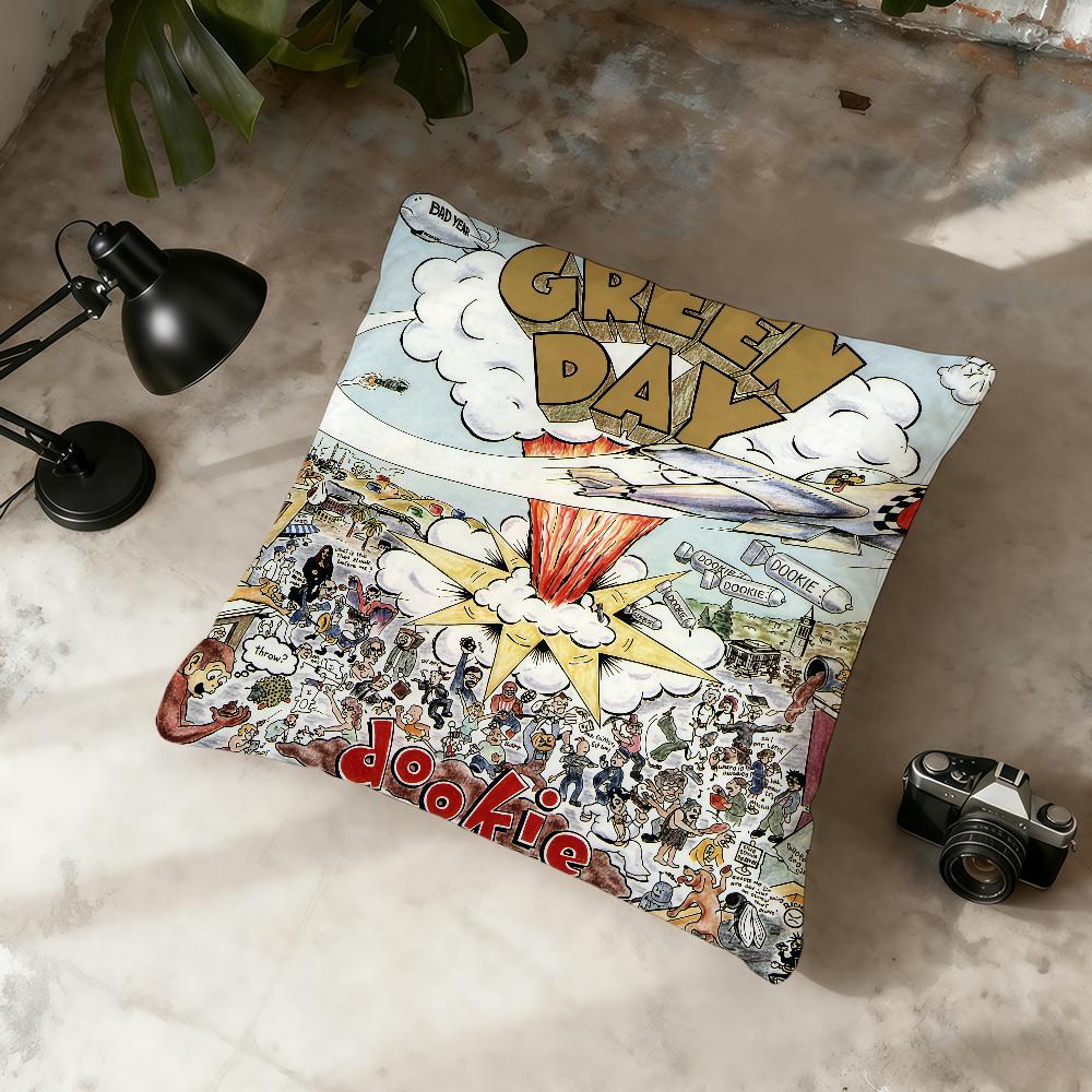 G-Green Band D-Day cushion cover Home Office Convenient Nordic Simplicity Hit With Zipper Cushion Cover