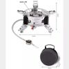 Portable Windproof Camping Gas Stove Kit