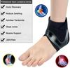 Leeonz Adjustable Elastic Ankle Sleeve Elastic Ankle Brace Guard Foot Support Sports, Breathable Neoprene Adjustable Compression Ankle Support St