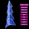 Christmas Tree with 100 LEDs Blue 120 cm Acrylic