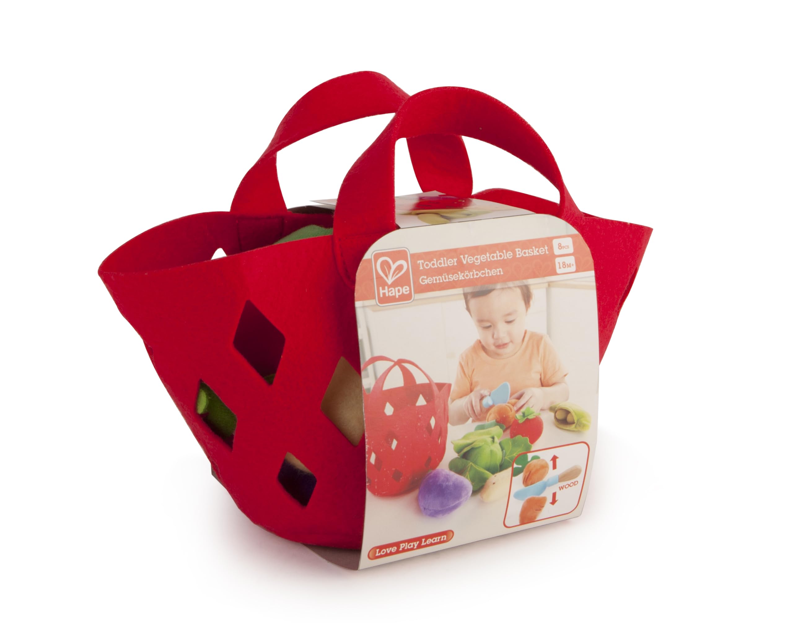 

Hape Soft Vegetable Basket E3167
