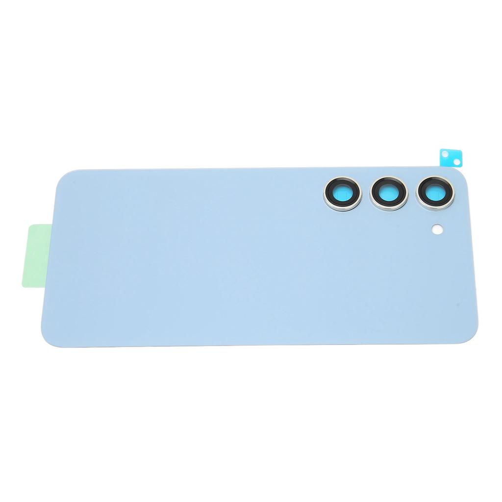 Replacement Back Glass Phone Rear Glass Housing with Pre Installed Camera Lens Tape for Galaxy S23 Blue