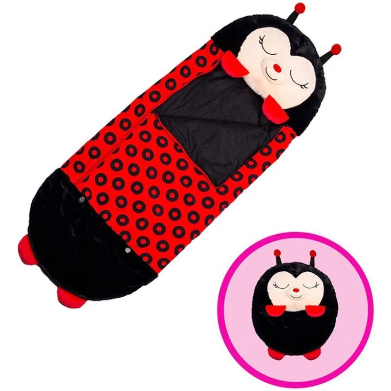 Children's Cartoon Sleeping Bag Pillow Birthday Gift Kids Comfy Plush Warm Sleepy Sack Animal Boys Girls Soft Sleepsack