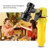 Portable Homebrew Keg Charger Handheld CO2 Injector Draft Beer Dispenser(Yellow)