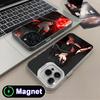 Akame Kurome Translucent MagSafe Mobile Phone Case for iPhone 17 16 15 14 13 12 11 Air Pro Max Plus Colorful Cover