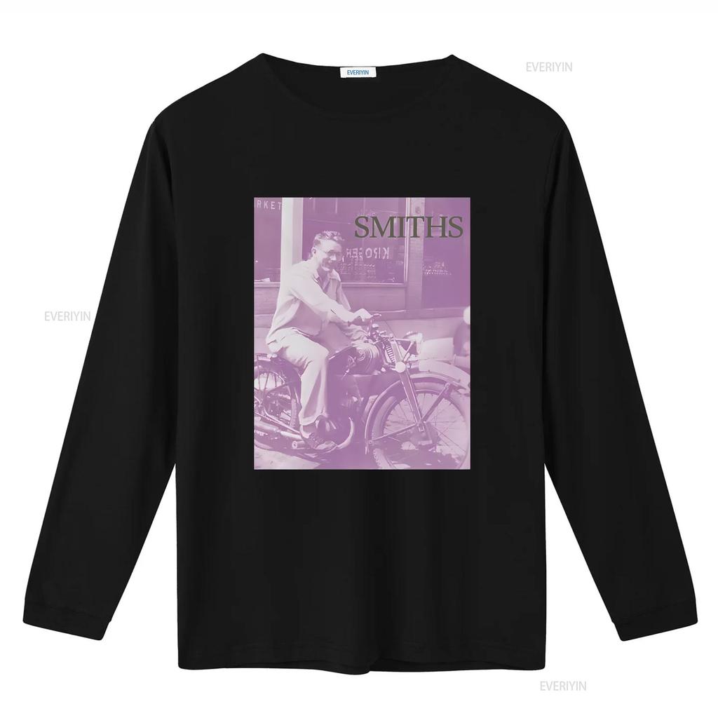 THE SMITHS Bigmouth Strikes Again 1986 Maglietta Organica Promo Morrissey vintage Lavata streetwear Alla moda Unisex Morbido
