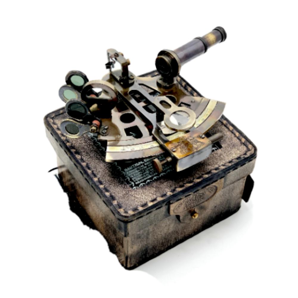 

Антикварний латунний робочий морський секстант колекційний вінтажний морський корабельний астролябія M аеро