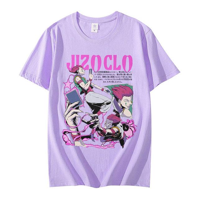 Аниме Hunter X Hunter Футболка Манга Курапика Хисока Killua Zoldyck Графические футболки — фото 12