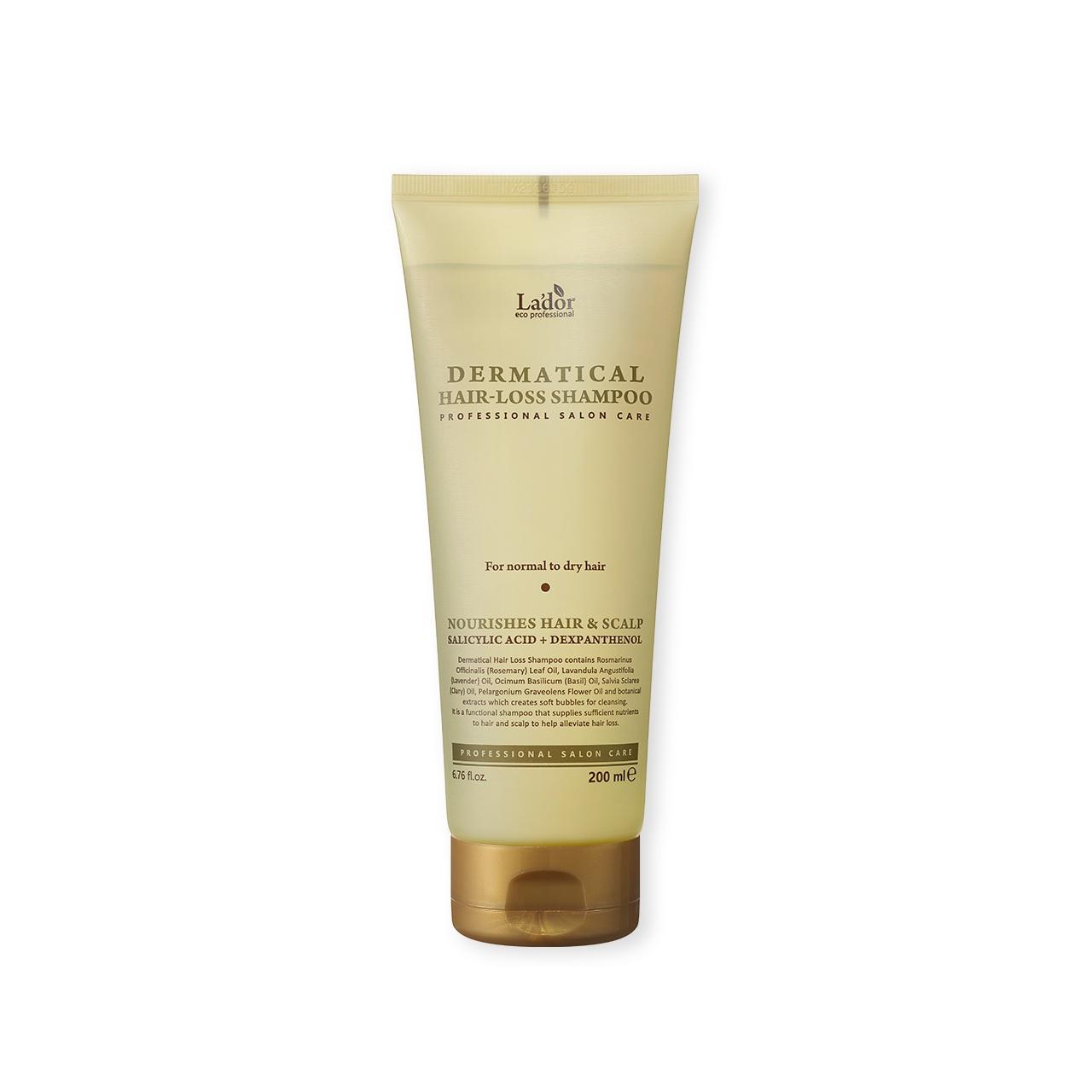 LADOR Dermatical Hair Loss Relief Shampoo 200ml Premium Functional Scalp Care