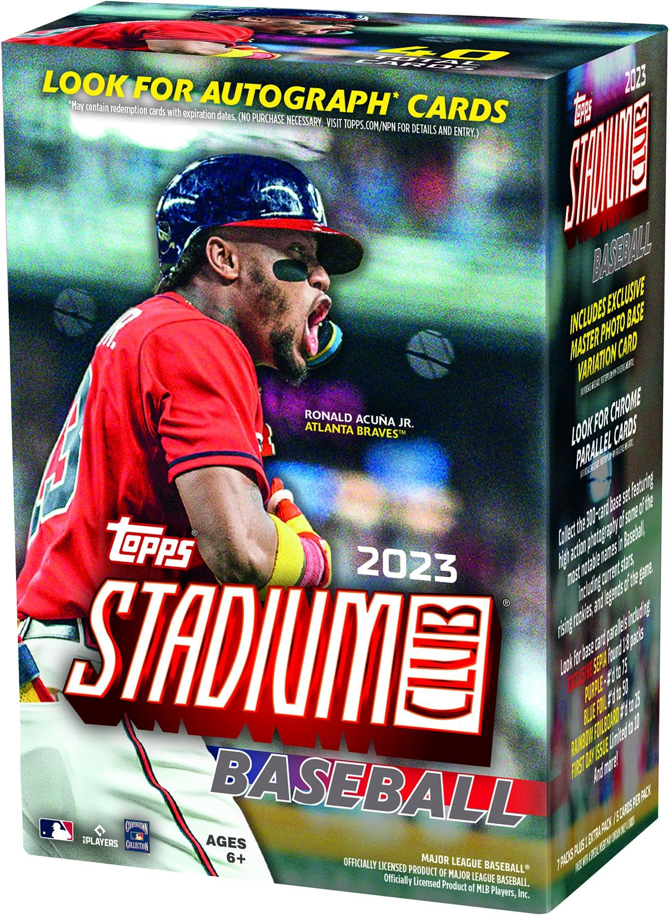 

Topps 2023 Stadium Club Baseball Factory Sealed Value Box Baseball Полный комплект -