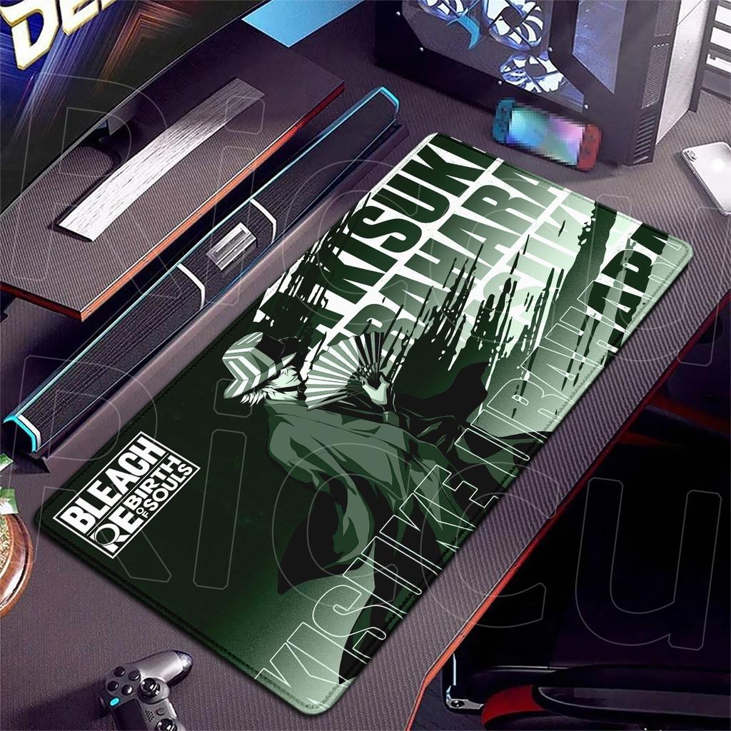 Gaming BLEACH Mauspads XXL Laptops Büro Langlebige Schreibtischmatte 900x400mm Kuchiki Rukia Gamer Schrank Tastatur Teppich Speed Mauspads
