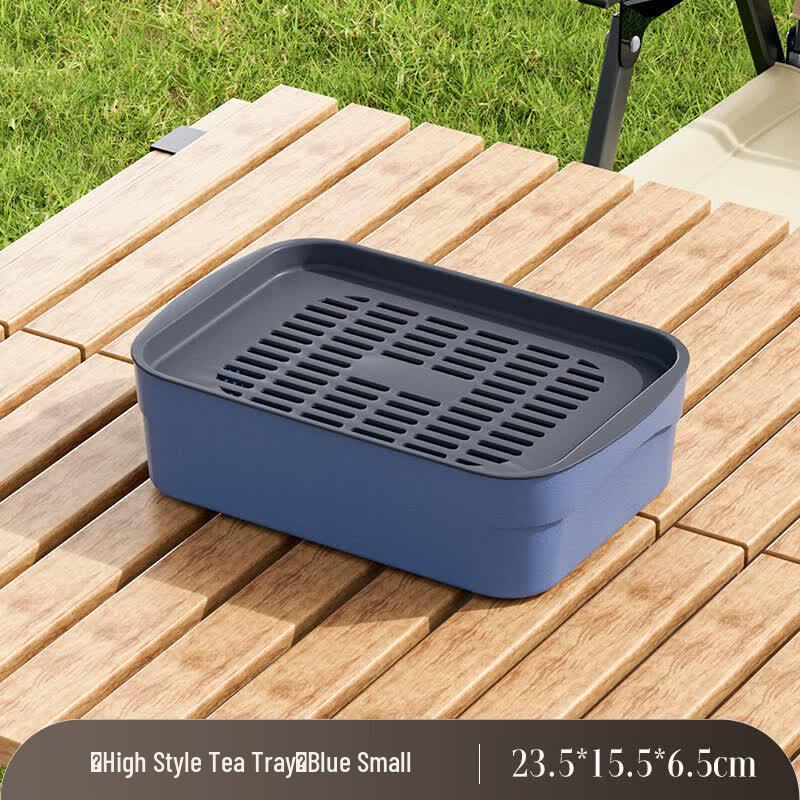 Qiwei Portable Draining Tea Tray