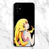 M-Monogatari S-Series Anime Phone Case For Samsung S24,S21,S22,S23,S30,Ultra,S20,Plus,Fe,Lite,Note,10,9,5G Black Soft Cover