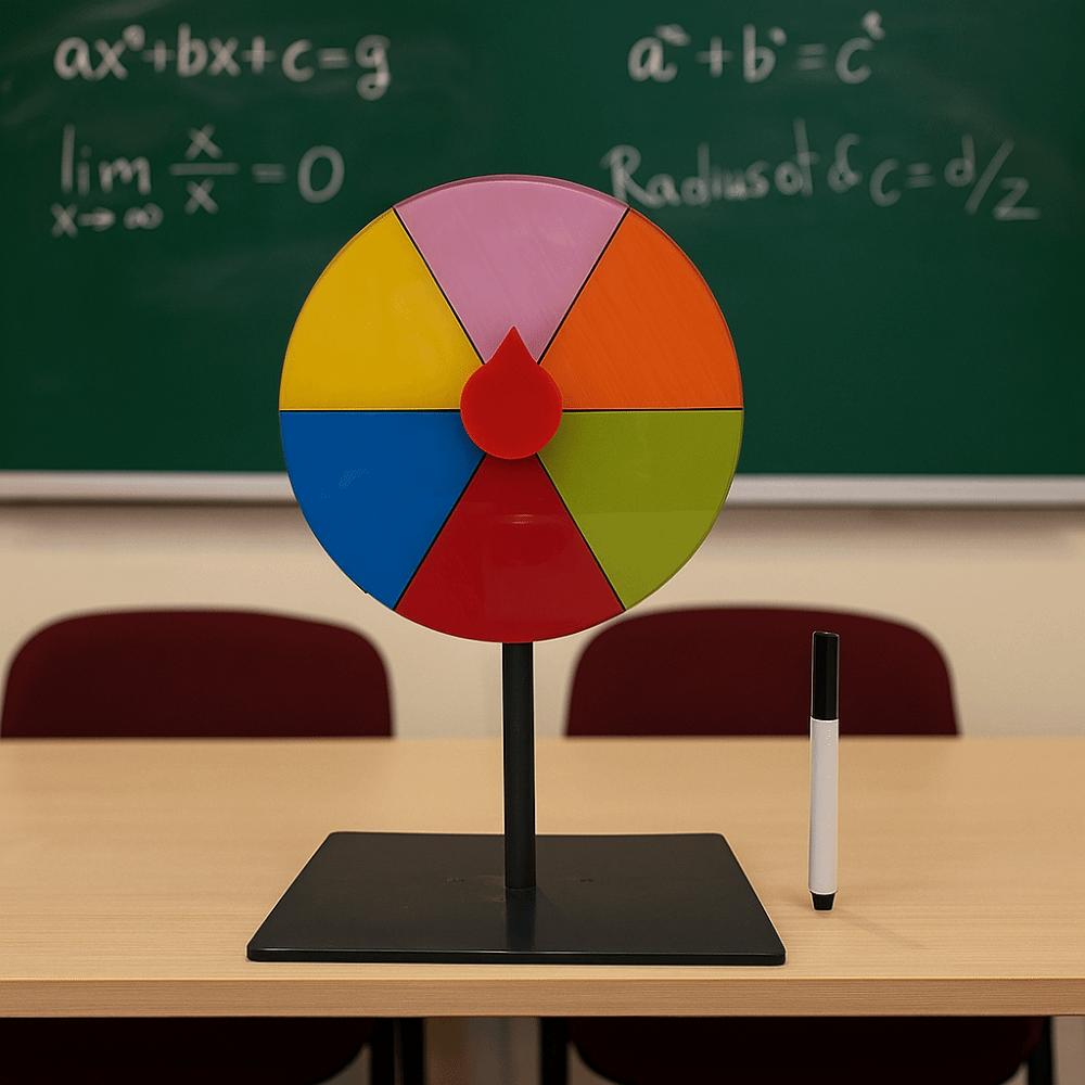 Spin Wheel Reusable Fortune Wheel Interactive Table Prize Turntable  Carnival Party