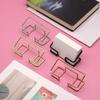Modern Style Card Display Holder Metal Name Card Stand Business Card Holder Countertop Display