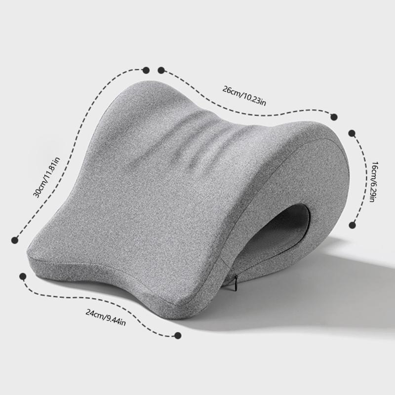 Headrest Attachment for Computer Chair Ergonomic Memory Foam Office Chair Neck Support Pillow with Cover for Napping