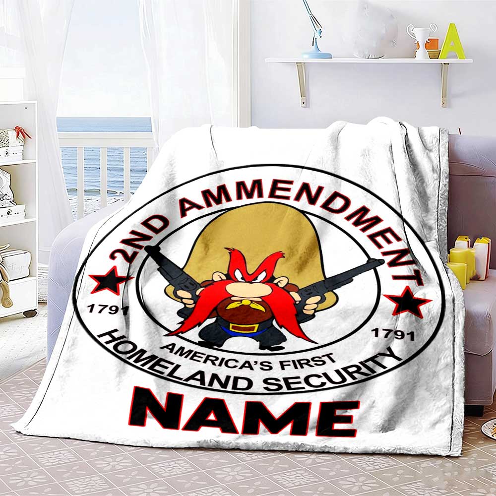 Warner Bros. Movies (27) Customize Your Name Blanket Cozy Customizable Blanket Soft Warm Cozy Throw For Livingroom Bedding Picnics Office Chair