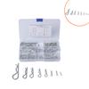100pcs/set R Type Pin / Wave / B Pin / Card / Hairpin / Lock Pin