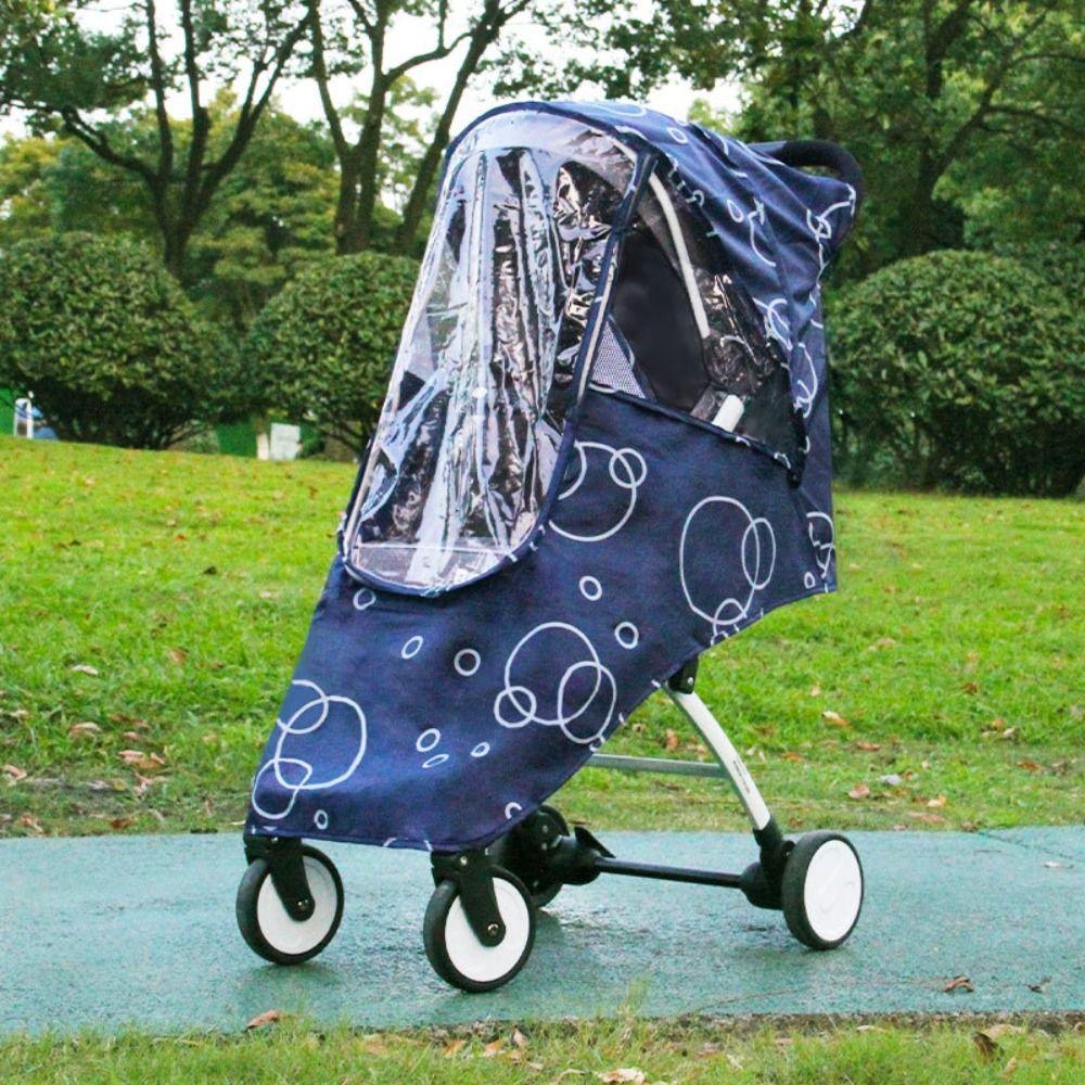 Oxford-Gewebe Kinderwagen Regenschutz Wind- Staubschutz Kinderwagen Regenmantel Säuglinge Auto Regenschutz