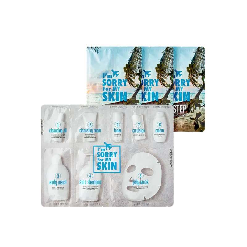 

8-этапная дорожная желе-маска