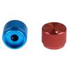 Portable 20 x 15.5mm Rotary Encoder Knob Solid Aluminum Alloy Volume Control Knob Potentiometer Knob