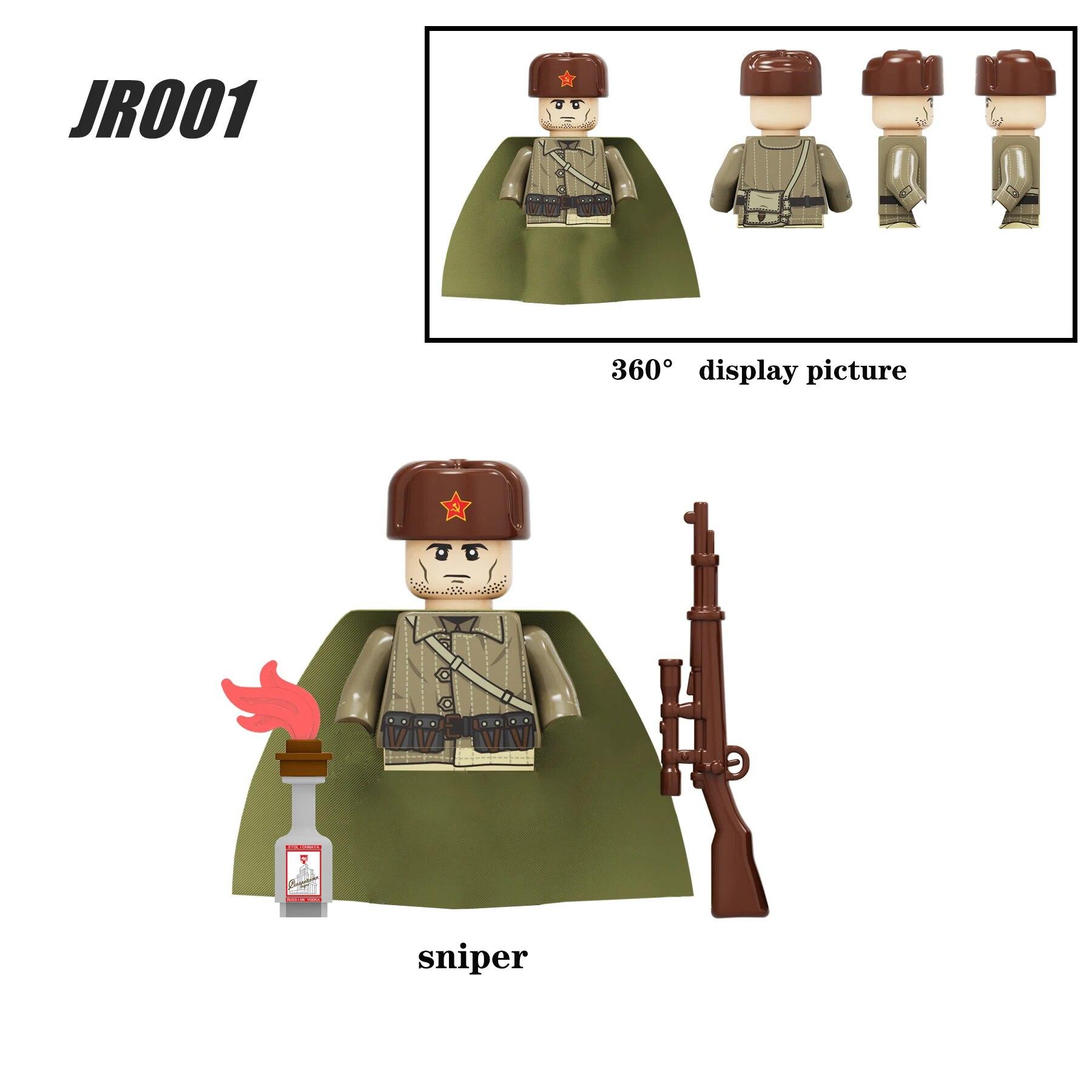 

Moc Ww2 военная армия мини-фигурка танк Force Blaster пулеметы детские блоки игрушки подарок для мальчиков и девочек