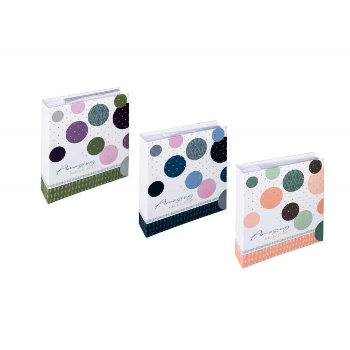 Album photo - Walther Design - Amazing Memories - 200 photos - 13x18 cm - Bleu