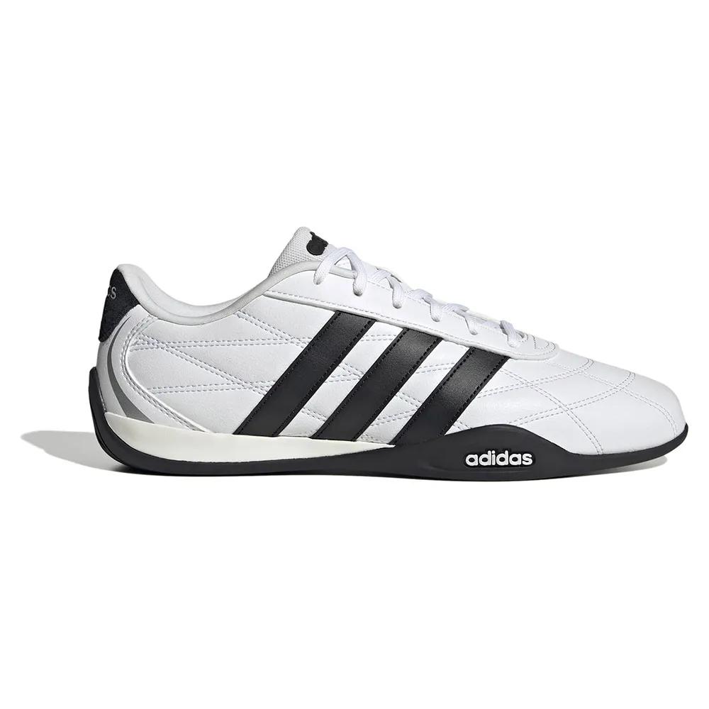 Adidas adipista sneakers leather synthetic white