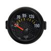 2" 52mm Carbon Fibre Face Black Rim Boost Gauge Bar Psi Water Temp Oil Temp Oil Press Volts Tachometer Vacuum gauge+Gauge Pods