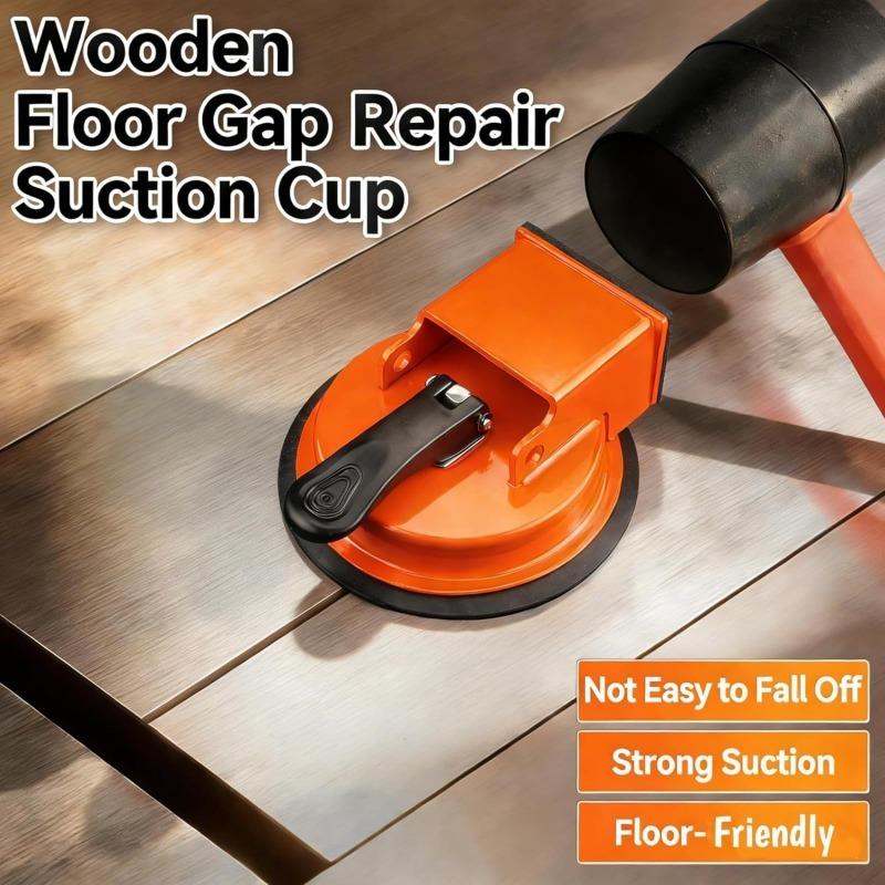 

CCarpentry Construction In Bathroom Kitchen Heavy Duty Floor Fixer Tool Suction Cup Vacuum Grabber помаранчевий
