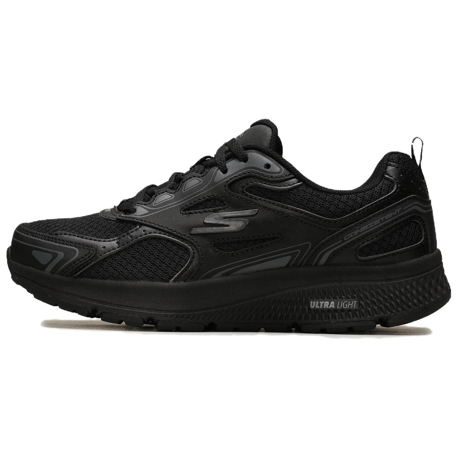 (WMNS) Skechers Go Consistent Low-Top Black Women s 128075-BBK EU 35