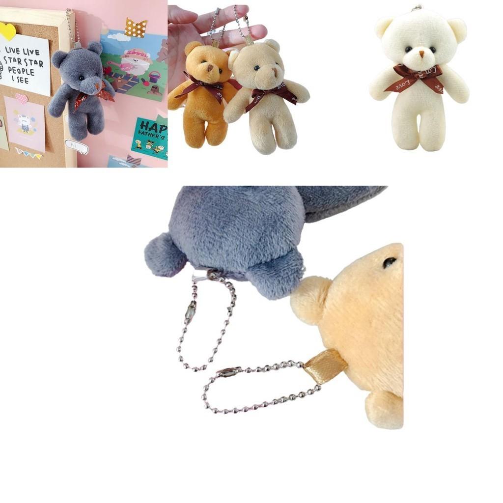 Charming Teddy Bear Stuffed Doll Keychain For All Ages