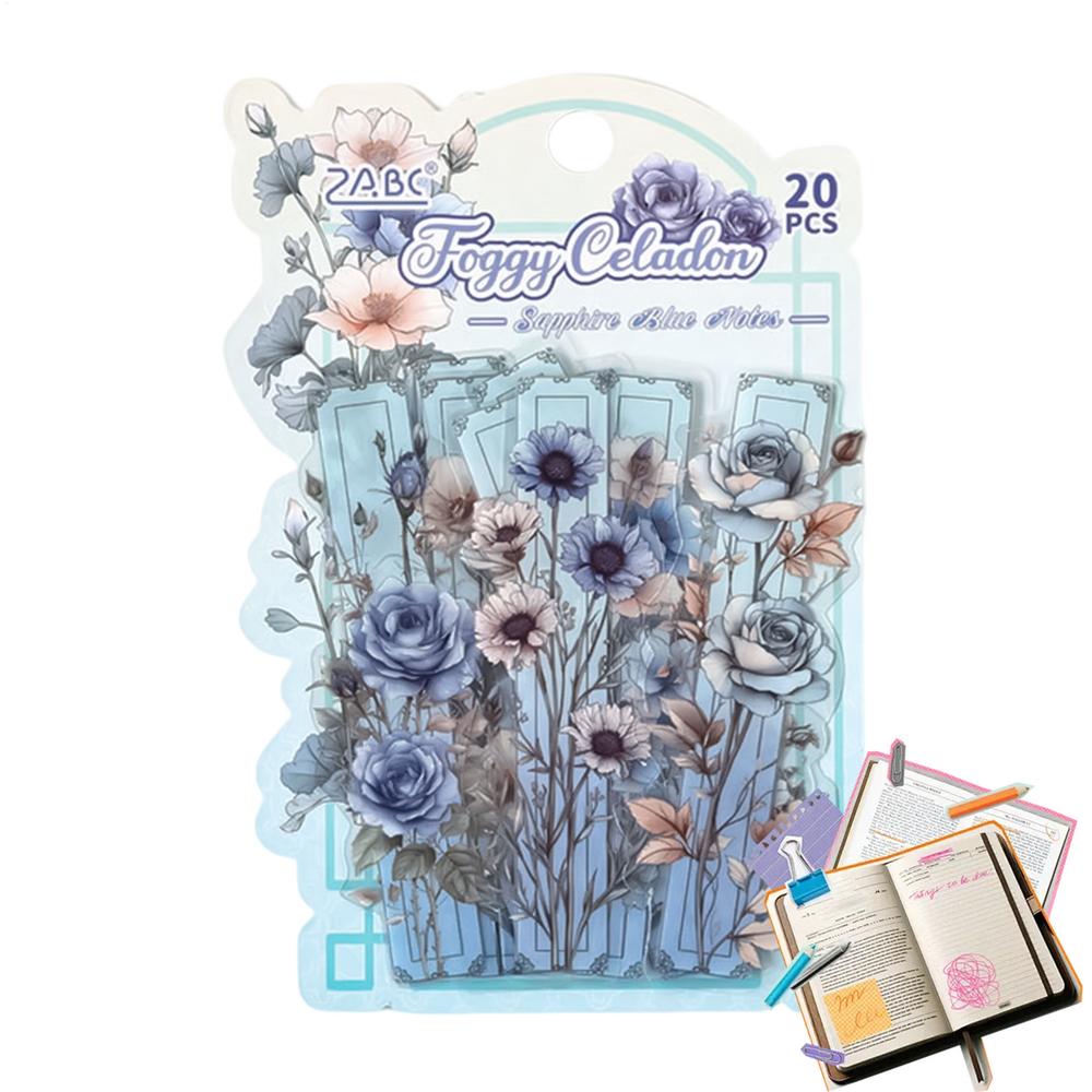 Vintage Floral Stickers 20 Pieces Envelope Decals Hand Account Decals For Students Journaling Scrapbooking Card Making Laptop