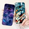 For Redmi A3 4G Phone Case For Xiaomi Poco C61 Cover Silicone Luxury Fashion Flowers Kawaii Cute Cat Painted Shockproof Bumper