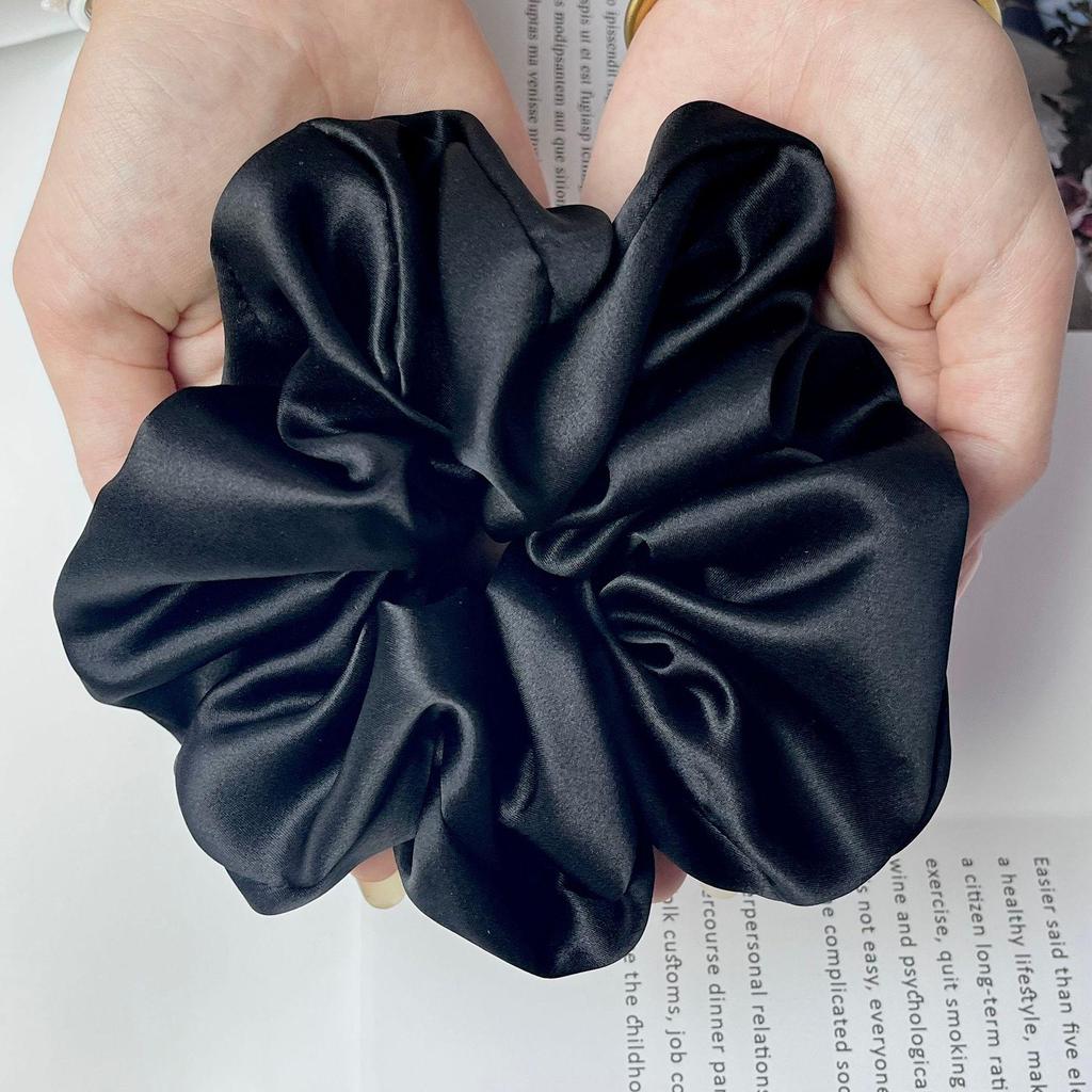 7cm Large Mulberry Silk Scrunchies - Luxury Hair Ties & Accessories