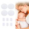 6pcs Duckbill Valves And 4pcs Membrane Prevents Backflow Washable Compatible Breastpumps Parts For M5