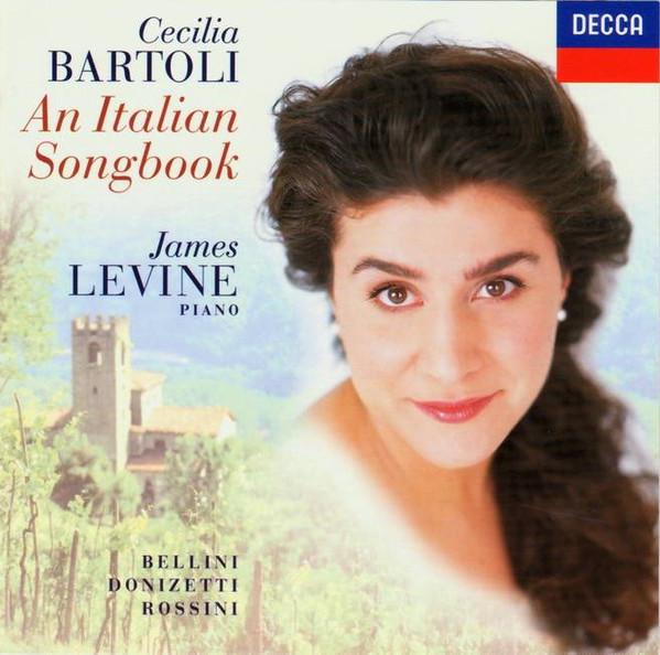 

CD CECILIA BARTOLI JAMES LEVINE An Italian Songbook 4555132 Decca 1997 Europe Classical Used