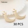 Gold Plated Small Mini Hollow Star/ Heart / Moon Charms For Jewelry Making DIY Bracelets Necklace Earrings