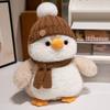 Face Smiley Penguin Plush Toy Cute Stuffed Animal Oceanarium Souvenir Gift