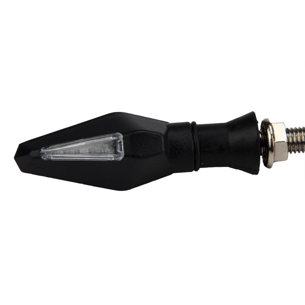 1 Pair Universal 12V 1W LED Motorcycle Turn Signal Indicators Lights Lamp