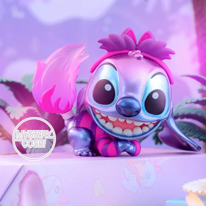 Hot Toy Disney Stitch Blind Box Cosplay Olaf Tigger Mysterious Surprise Box Figure Guess Bag Anime Model Doll Birthday Gift Toys