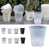 Wurzelkontrolle Blumentopf Transparent Selbstbewässernder Topf Doppelschicht Hydroponischer Pflanzen Topf Atmungsaktiv Selbstansaugend Fauler Pflanzen Topf