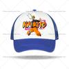 Narutoed Peaked Cap for Boy Anime Sasuke Print Hat Fashion Kid Adult Caps Breathable Summer Hat Fashion Cartoon Costume Matching