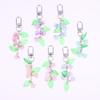 Y2K Aesthetics Lily Of The Valley Keychain Exquisite Flower Keyring Bag Pendant Sweet Girly Phone Lanyard Holiday Gifts