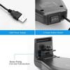 USB Aquarium Cooling Fan with Speed Control Mini Powerful Heat Dissipation for Fish/Shrimp/Plant Tank Waterproof & Quiet