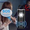 Pull Pin Personal Alarm Sos Self-defense Emergency Security Alarm Led Flashing Light Key Chain  130db Sound Rechargeable