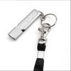 Brangdy Metal Survival Whistle with Lanyard